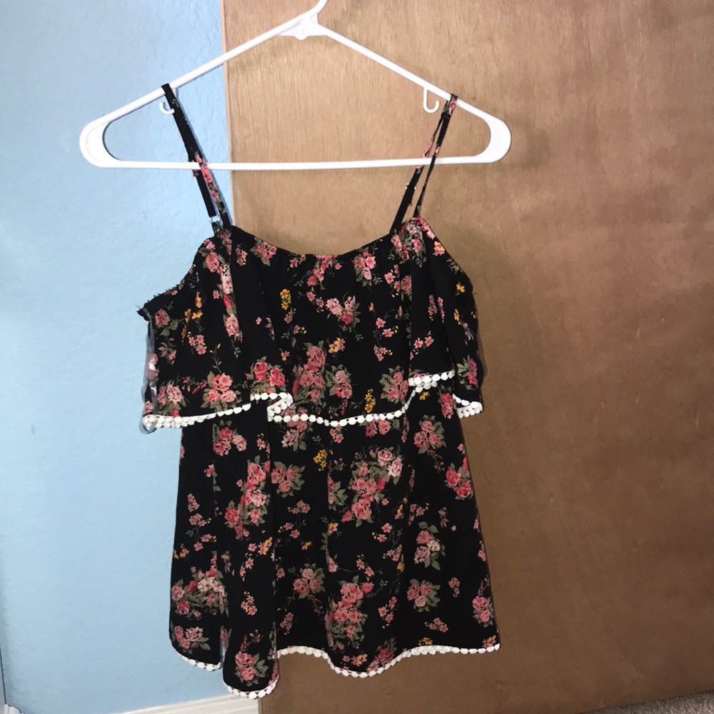 Floral tank top